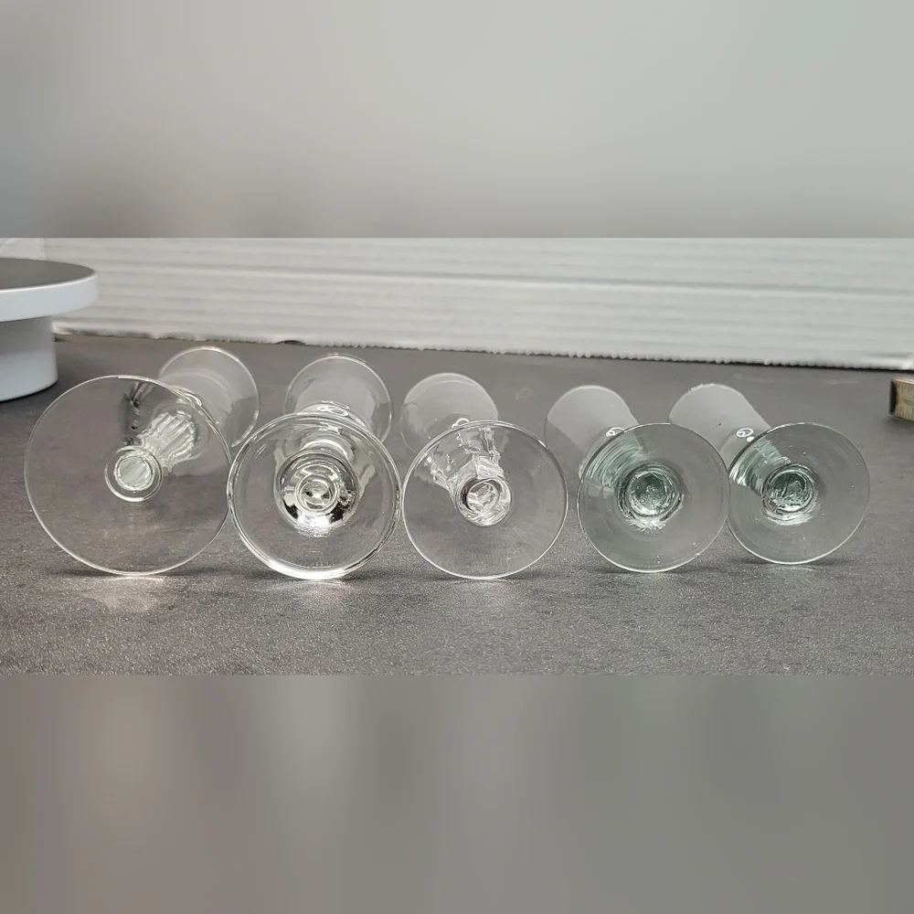 Cordial Glasses Collection of 5 (4 styles) Vintage
